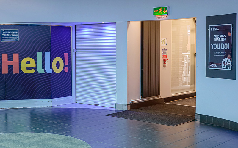A photo of the Retail Area Space