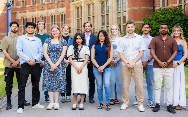 a photo of the full time officer team