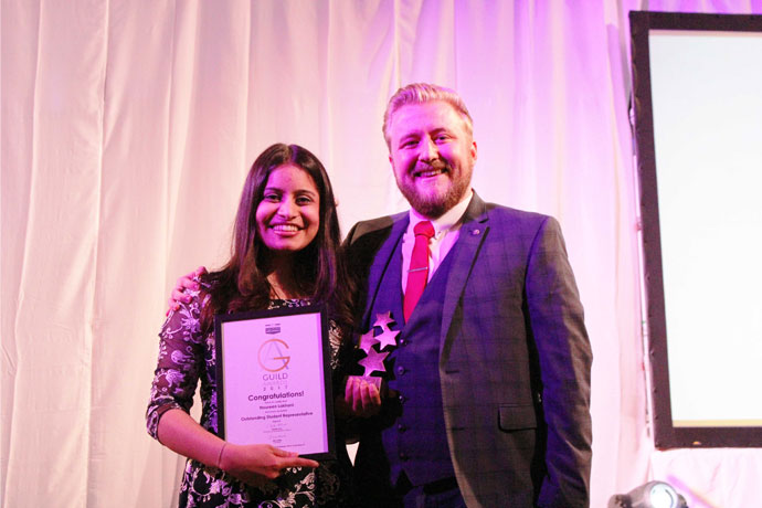 Outstanding Student Representative Image - Guild Awards 2018