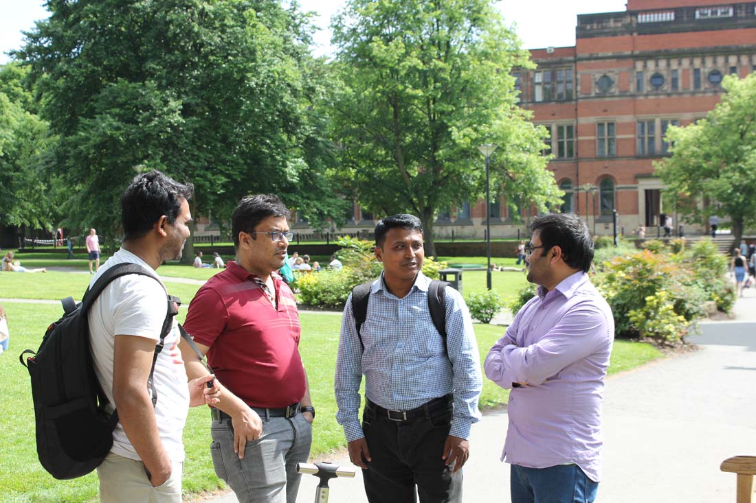 International Student on Campus