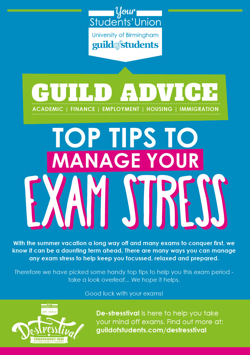  top tips to manage your exam stress exam stress