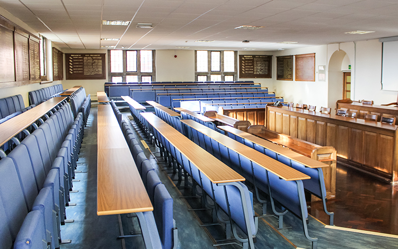 A picture from Council Chambers